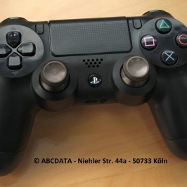 PS4 Controller Totalansicht mit Alu Analog- Stick